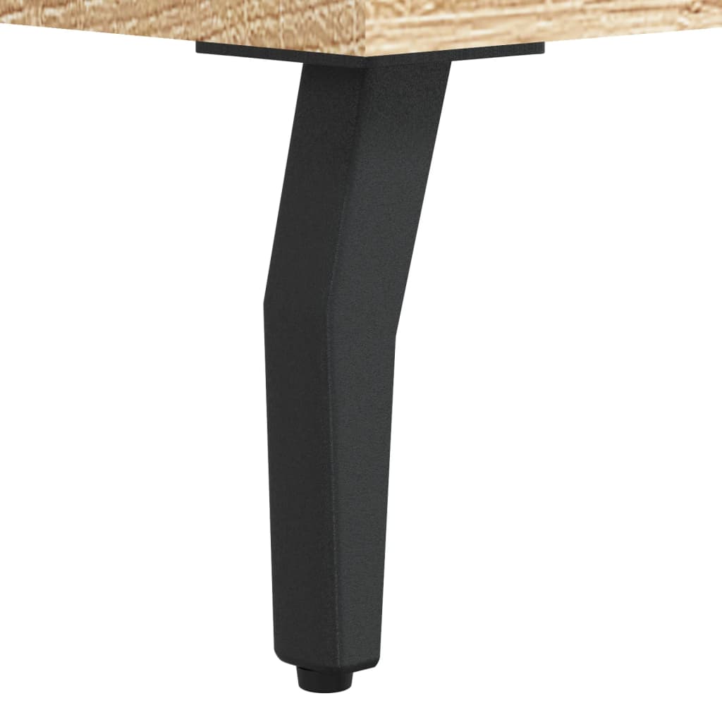 HKH Armario Alto en derivados de Madera, Metal 69,5 X 34 X 180 Cm - Roble Sonoma