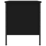 HKH Mesa de Cabeceira em Derivados de Madeira - Preto