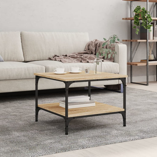Mesa de centro HKH Sonoma Carvallo en madera procesada