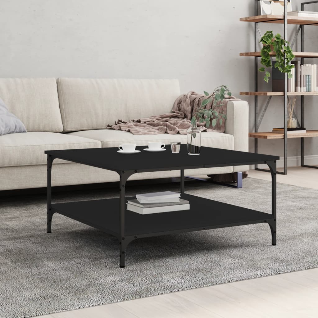 HKH Mesa de centro en derivados de madera - Negro