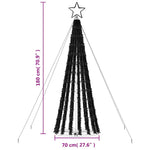 HKH LED Árvore de Natal com 275 Leds - Branco Quente