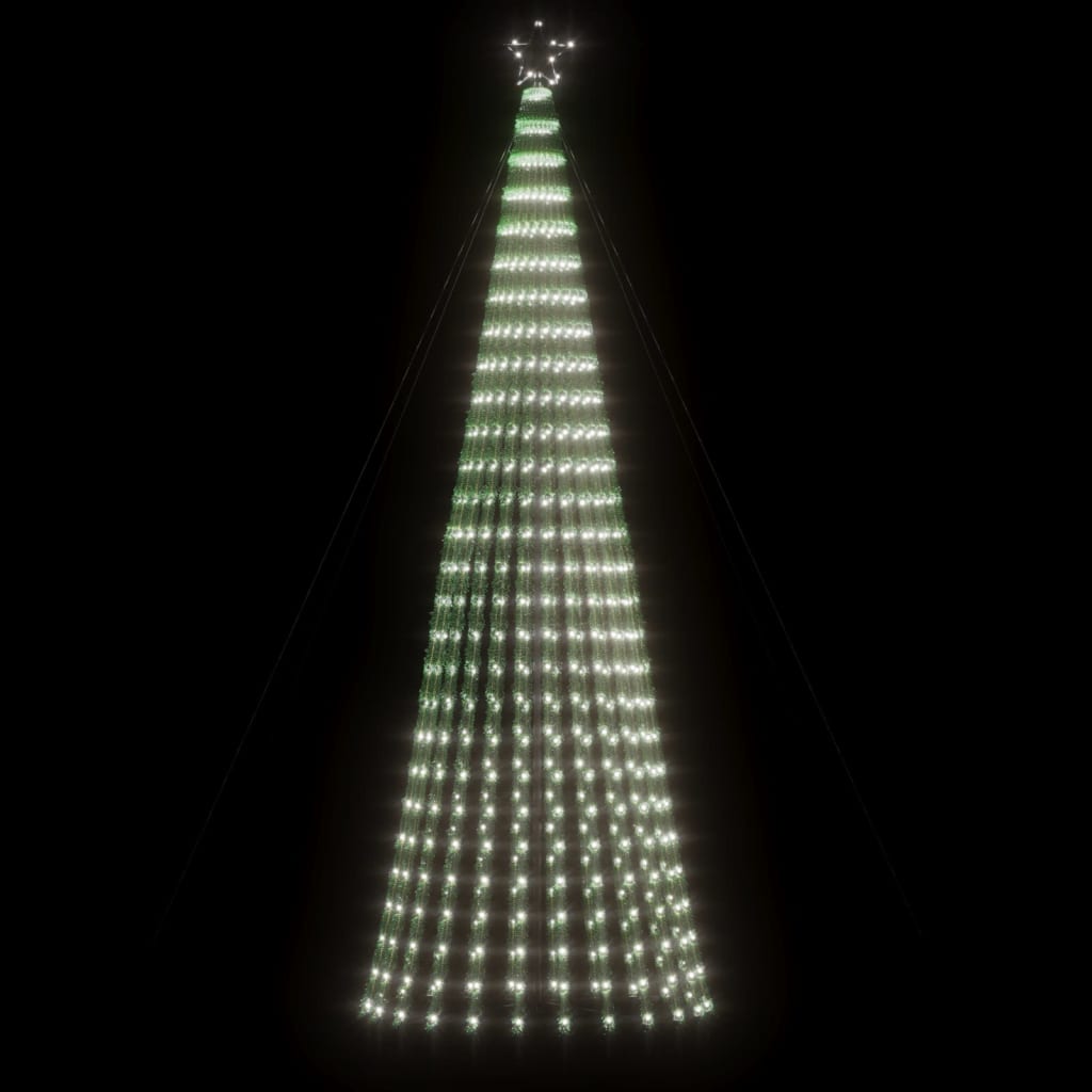 HKH Árbol de Navidad LED con 688 Luces LED - Blanco Frío