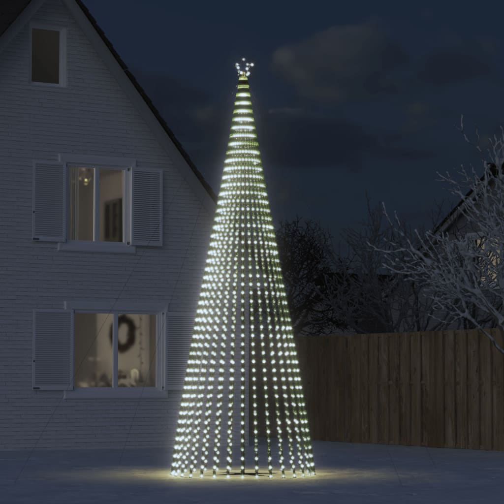 HKH LED Árvore de Natal com 1544 Leds - Branco Frio