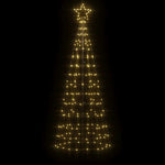 HKH Árvore de Natal LED com Spikes e 220 Leds - Branco Quente