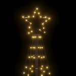 HKH Árvore de Natal LED com Spikes e 220 Leds - Branco Quente
