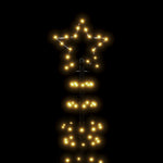 HKH Árvore de Natal LED com Spikes e 570 Leds - Branco Quente