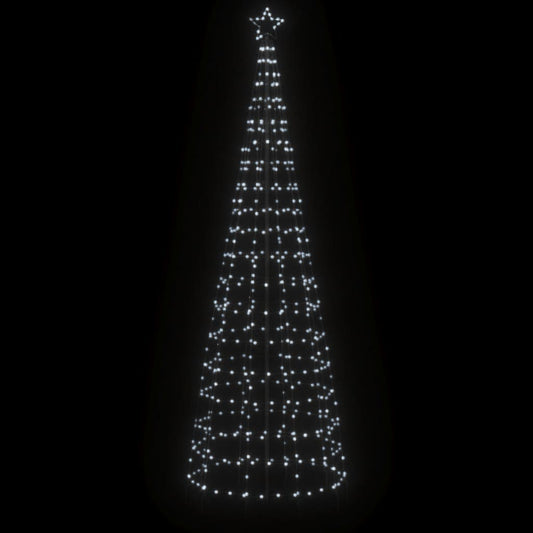 HKH Árvore de Natal LED com Spikes e 570 Leds - Branco Frio