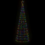 HKH Árvore de Natal LED com Spikes e 570 Leds Coloridos