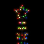 HKH Árvore de Natal LED com Spikes e 570 Leds Coloridos