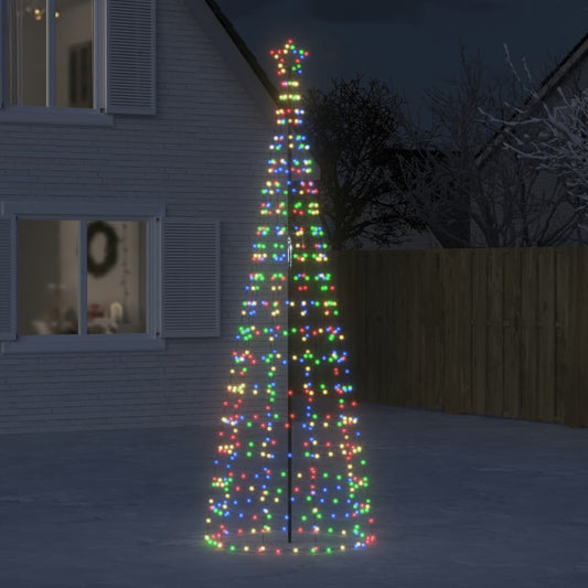 HKH Árvore de Natal LED com Spikes e 570 Leds Coloridos