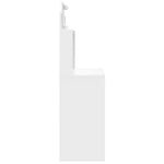 HKH Tocador con luces LED - 96x40x142 cm - Blanco