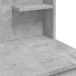 HKH Tocador con luces LED de cemento - 96x40x142 cm - Gris