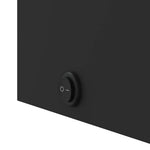 HKH Armário Espelhado P/ Casa de Banho C/ Leds - Preto