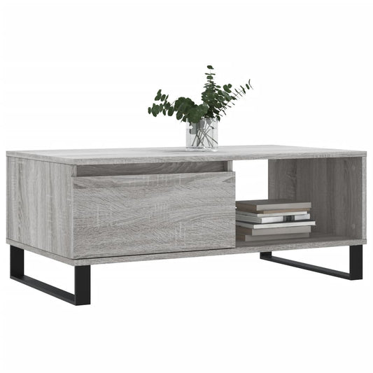 Mesa de centro HKH en aglomerado Sonoma - Gris