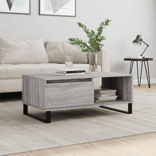 Mesa de centro HKH en aglomerado Sonoma - Gris