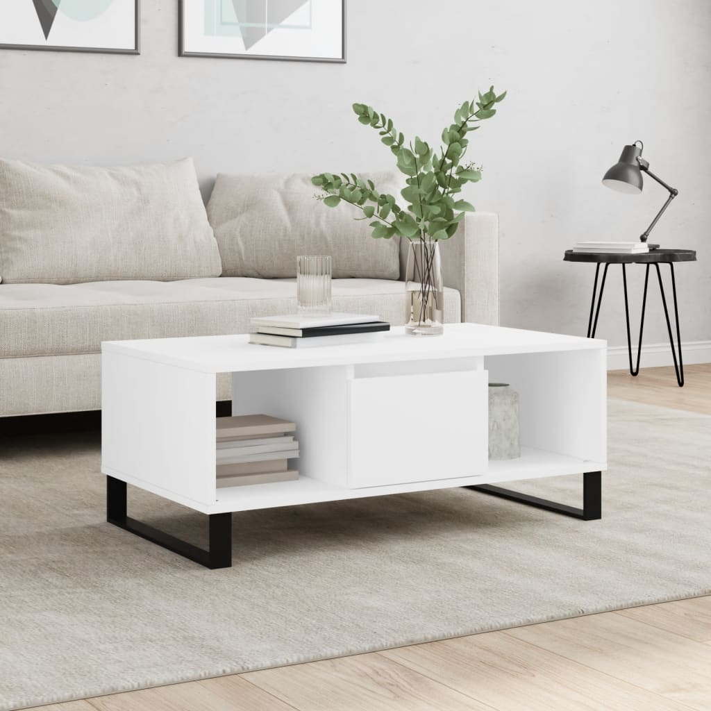 HKH Mesa de Centro en Derivados de Madera - Blanco
