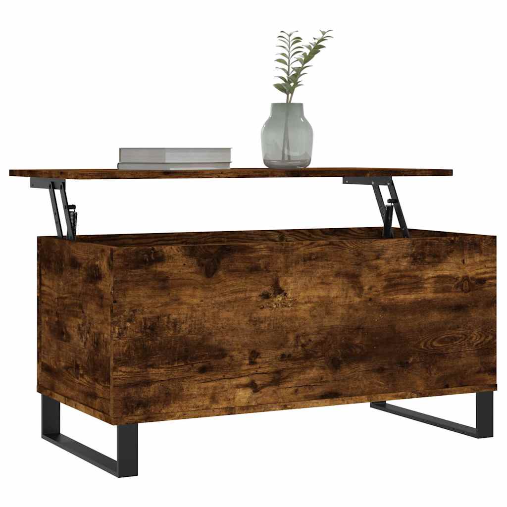 Mesa de centro HKH en derivados de madera Roble Ahumado