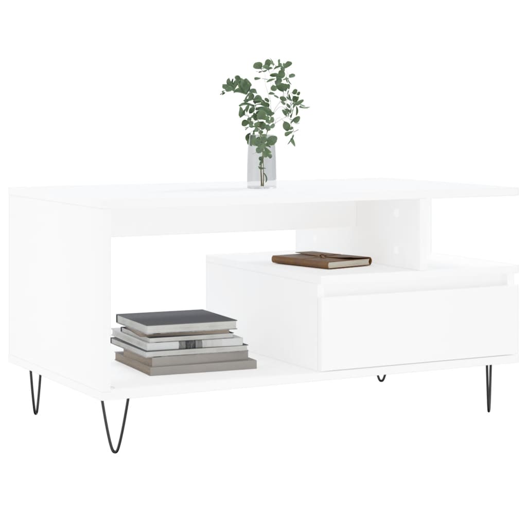 HKH Mesa de Centro en Derivados de Madera - Blanco