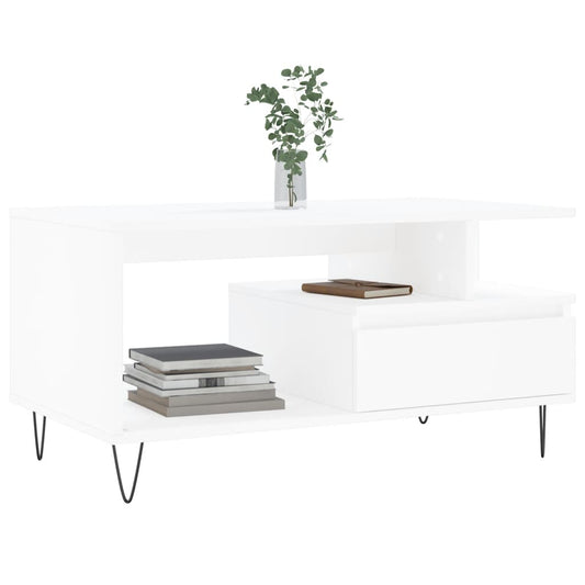 HKH Mesa de Centro en Derivados de Madera - Blanco