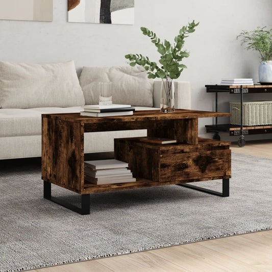 Mesa de centro HKH en derivados de madera Roble Ahumado