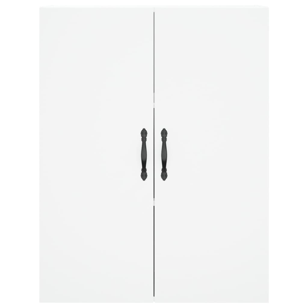 HKH Armário de Parede Alto em derivados de Madeira, Ferro 69,5 X 34 X 90 Cm - Branco