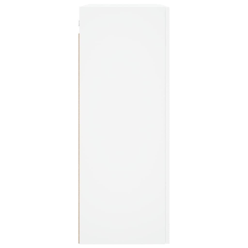 HKH Armário de Parede Alto em derivados de Madeira, Ferro 69,5 X 34 X 90 Cm - Branco