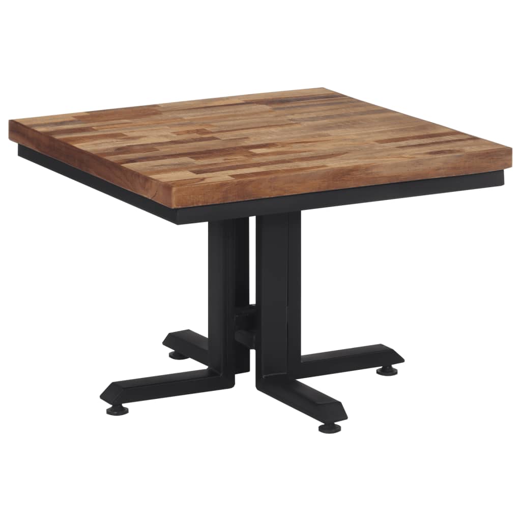 Mesa de centro HKH de teca de madera maciza recuperada
