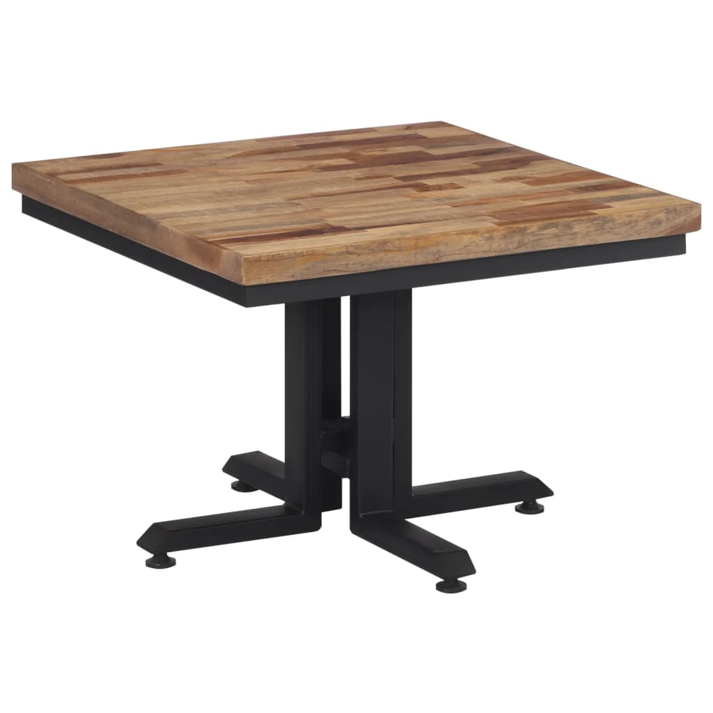 Mesa de centro HKH de teca de madera maciza recuperada