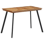 HKH Mesa de Jantar Madeira de Teca Maciça