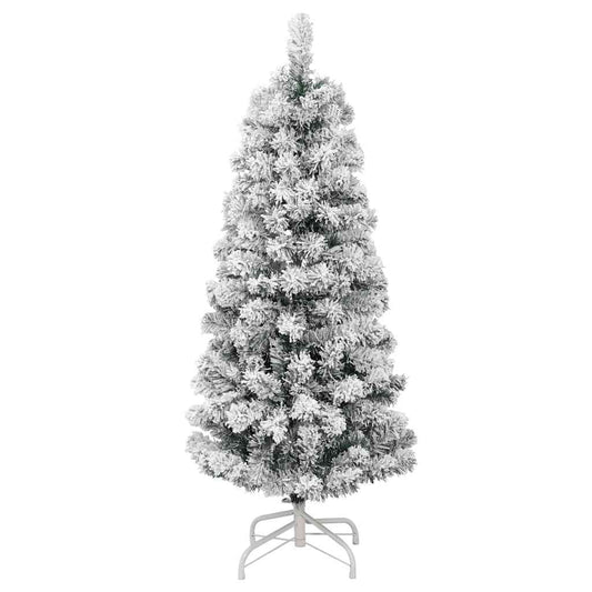 HKH Árvore de Natal Artificial Articulada com Flocos de Neve