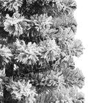 HKH Árvore de Natal Artificial Articulada com Flocos de Neve