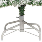 HKH Árvore de Natal Artificial Articulada com Flocos de Neve