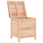 HKH Caixa De Arrumação Para Jardim 50x49x56,5 Cm Abeto Maciço - Marrom