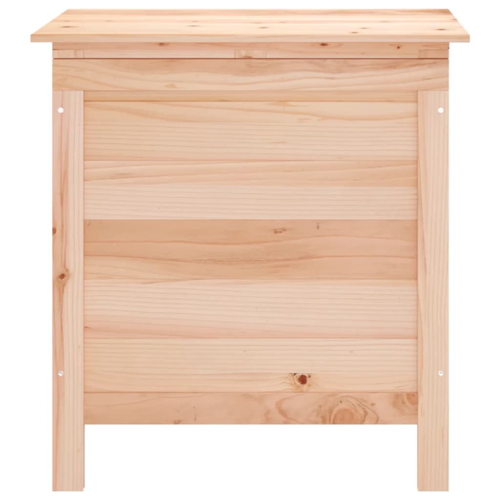 HKH Caixa De Arrumação Para Jardim 50x49x56,5 Cm Abeto Maciço - Marrom