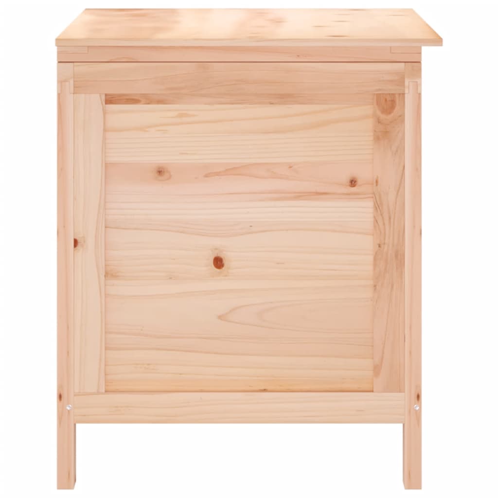 HKH Caixa De Arrumação Para Jardim 50x49x56,5 Cm Abeto Maciço - Marrom