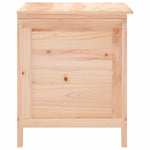 HKH Caixa De Arrumação Para Jardim 50x49x56,5 Cm Abeto Maciço - Marrom