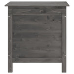 HKH Caixa Arrumação P/ Jardim 50x49x56,5 Cm Abeto Maciço - Antracite