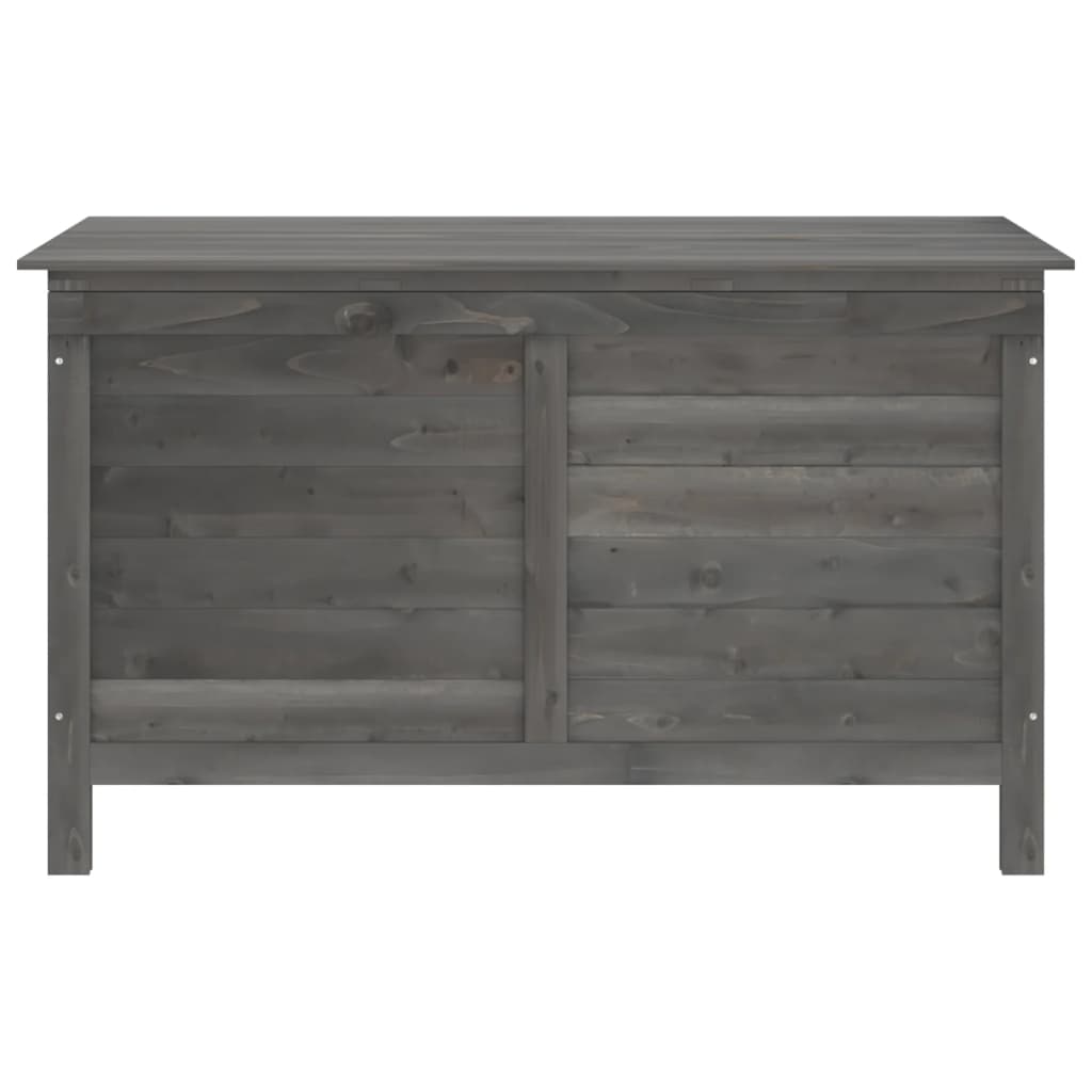 HKH Caixa Arrumação P/ Jardim 99x49,5x58,5cm Abeto Maciço - Antracite