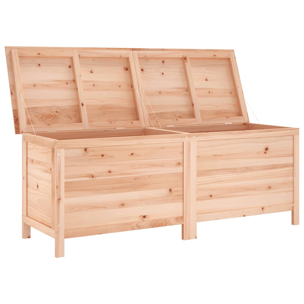 HKH Caixa De Arrumação Para Jardim 150x50x56,5 Cm Abeto Maciço - Marrom