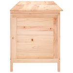 HKH Caixa De Arrumação Para Jardim 150x50x56,5 Cm Abeto Maciço - Marrom