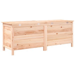 HKH Caixa De Arrumação Para Jardim 150x50x56,5 Cm Abeto Maciço - Marrom