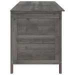 HKH Caixa Arrumação P/ Jardim 150x50x56,5 Cm Abeto Maciço - Antracite