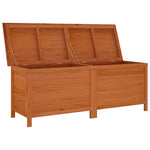 HKH Caixa Arrumação Para Jardim 150x50x56,5cm Abeto Maciço Castanho - Marrom