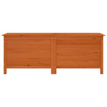 HKH Caixa Arrumação Para Jardim 150x50x56,5cm Abeto Maciço Castanho - Marrom