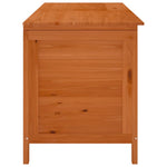 HKH Caixa Arrumação Para Jardim 150x50x56,5cm Abeto Maciço Castanho - Marrom