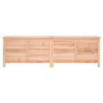 HKH Caixa De Arrumação Para Jardim 198,5x50x56,5 Cm Abeto Maciço - Marrom