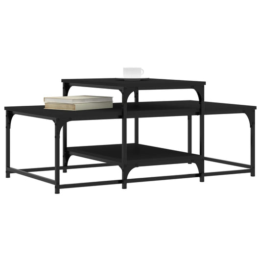 HKH Mesa de centro en derivados de madera - Negro