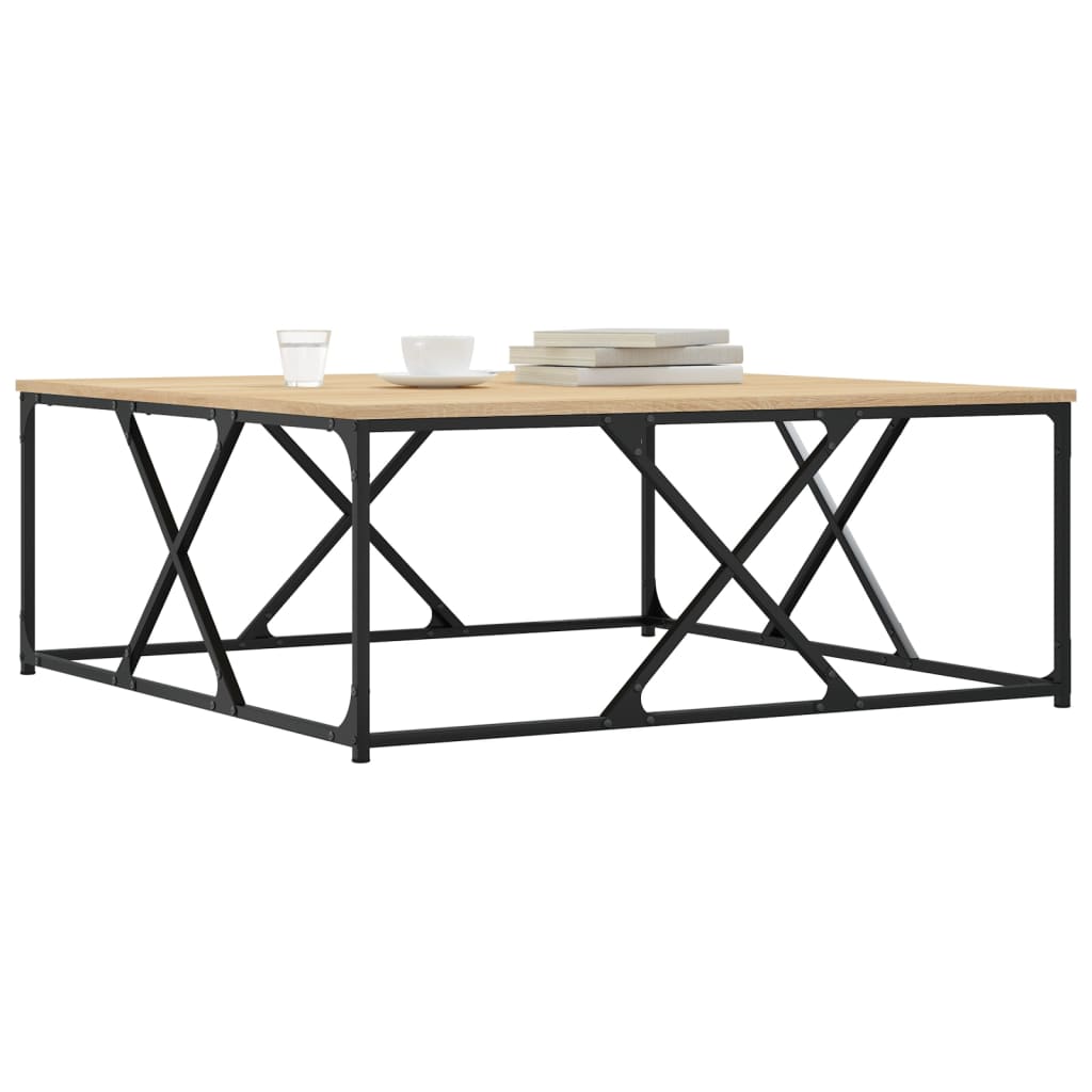 Mesa de centro HKH en derivados de madera Roble Sonoma