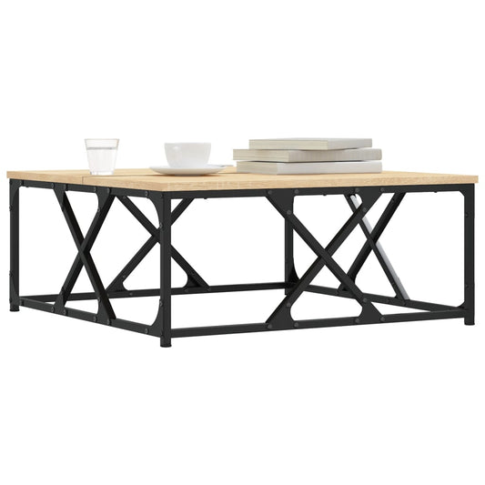 Mesa de centro HKH en aglomerado de madera de roble Sonoma