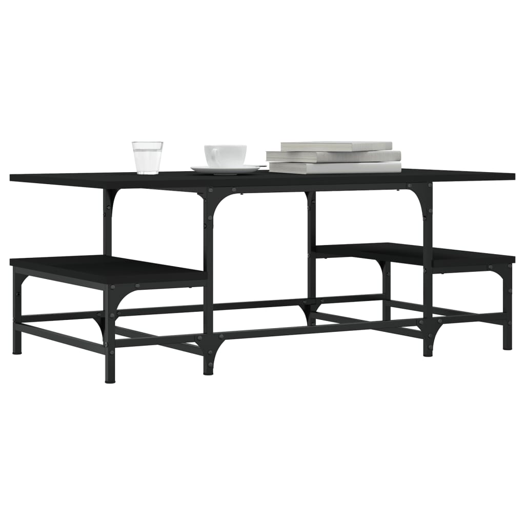HKH Mesa de centro en derivados de madera - Negro
